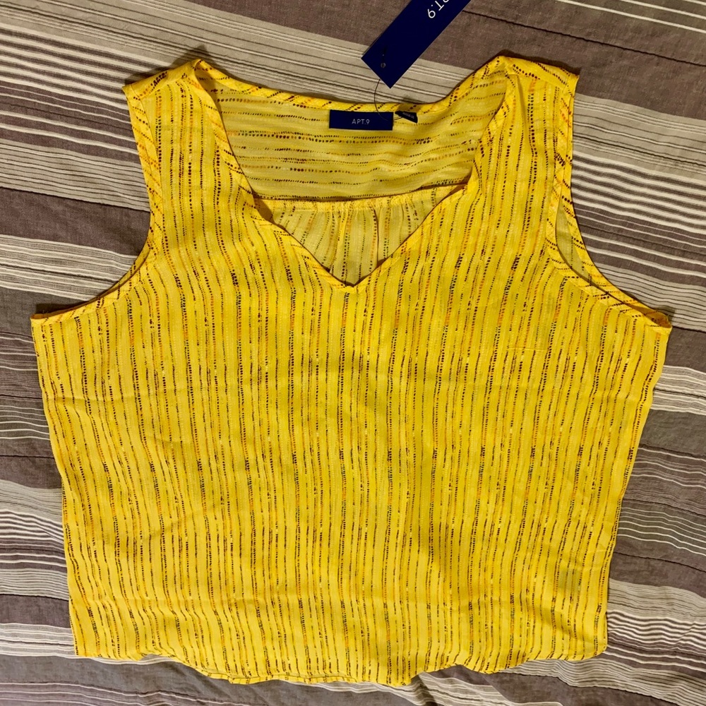 Apt 9 Georgette Shell Tank - Picture 5 of 5